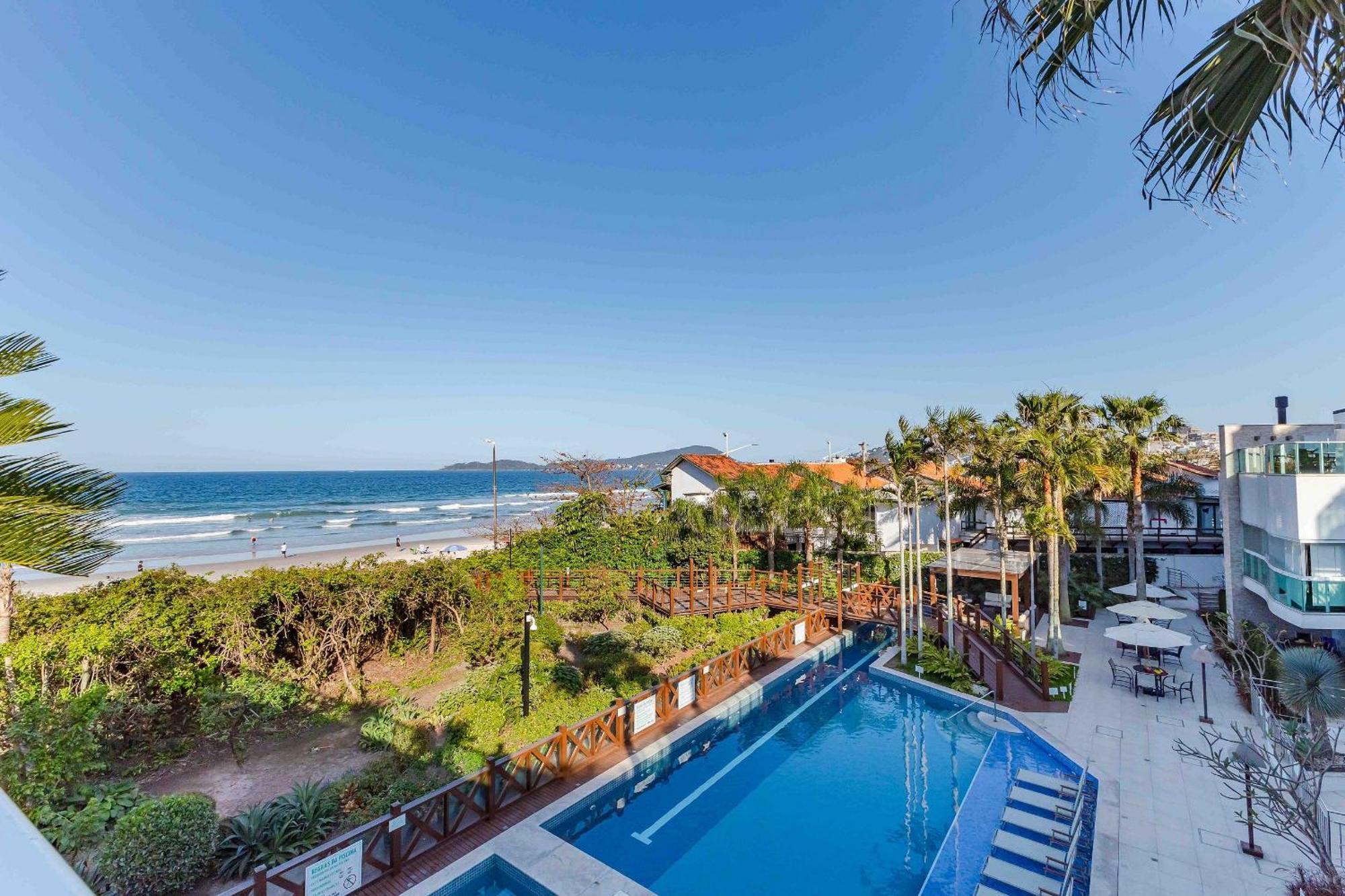 Varandas Do Atlantico - Confortavel Apto Em Condominio Pe Na Areia ボンビーニャス エクステリア 写真